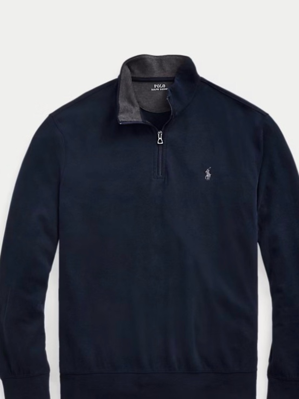 Polo by Ralph Lauren Dark Navy Quarter-Zip Pullover